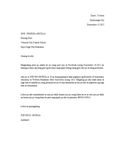 request letter tagalog|Application Letter (Tagalog) .